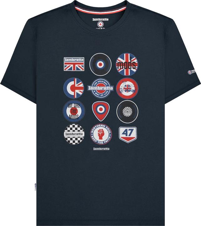 Immagine prodotto Lambretta SS25 Maglietta Distintivo Uomo (3XL)