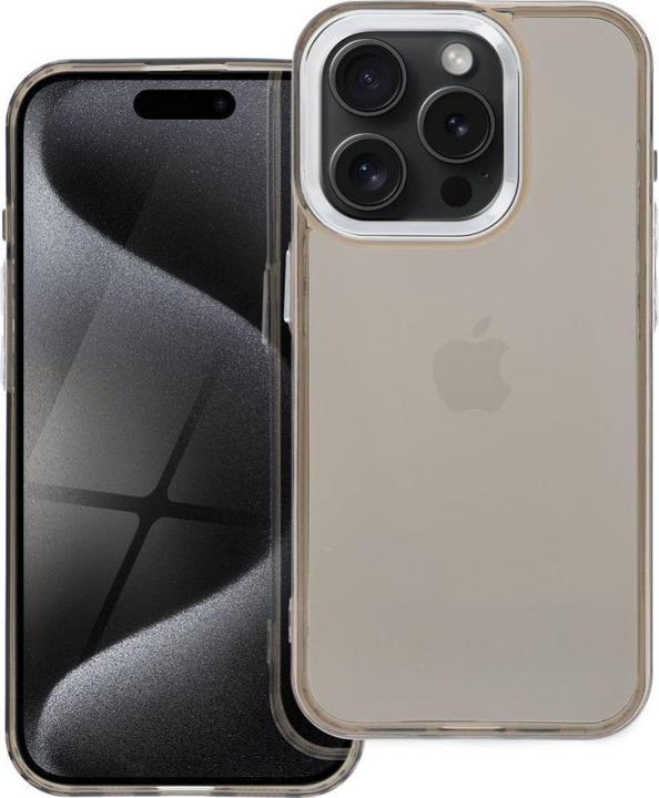 Produktbild OEM Back panel cover PEARL case for IPHONE 15 black (Apple iPhone 15)