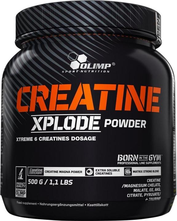 Olimp Sport Nutrition Olimp Creatine Xplode, barattolo da 500 g (85 Pezzo/i, Polvere, 500.50 g)
