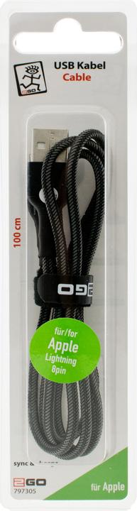 Image du produit 2GO 797305 Câble USB B Lightning (1 m)