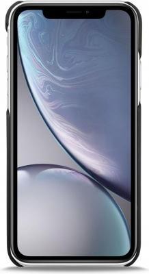 Image du produit Puro Etui amovible en faux cuir - étui pour iPhone XR, noir (Apple iPhone XR)