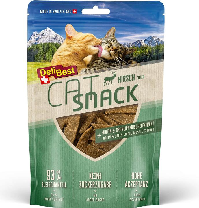 Immagine prodotto DeliBest Gatto Vital Snack Venison Chip (1 pz., 60 g)