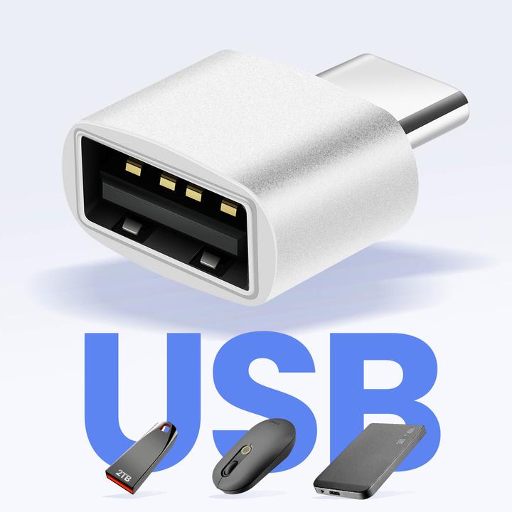 Actual product image Avizar USB-C / USB 2.0 adapter (USB Type C, USB)