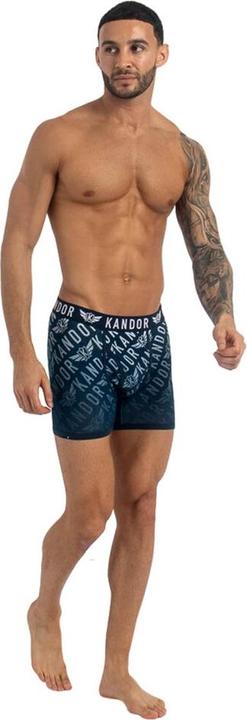 Actual product image Kandor Mens Lingo Boxer Shorts (Pack of 5) (XXL, 5-pack)