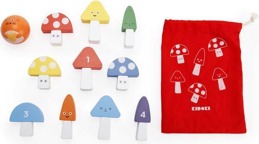 Kikkerland Mushroom Bowling