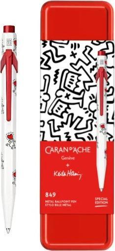 Actual product image Caran d'Ache 849 Keith Haring Sonderedition (Black, Red, White, 1 x)
