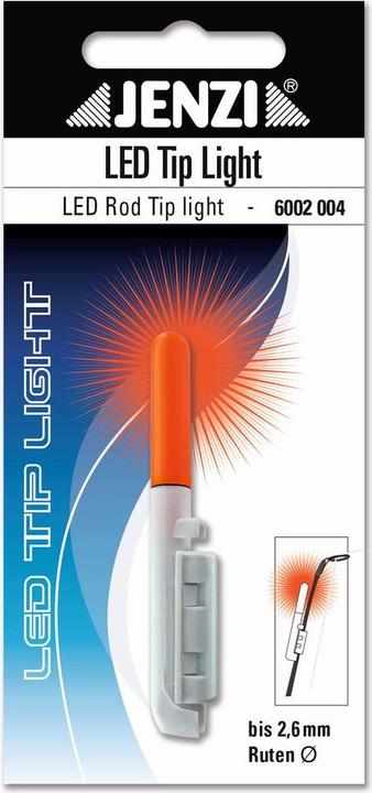 Jenzi LED Tip Light 2.6mm: Hochwertige Bissanzeiger für Angler