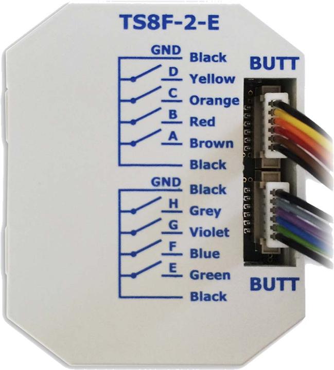 Lingg & Janke Taster Schnitt 8 79882 Einzeltasten Einzeladern TS8F-2-U