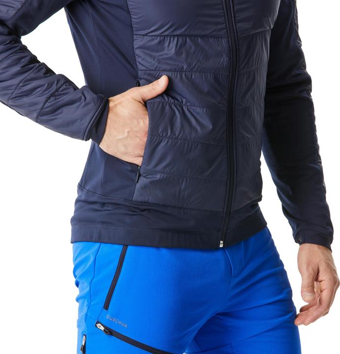Image du produit Quechua Veste polaire hybride pour homme, chaude, pour la randonnée hivernale - SH900 Mountain (L)