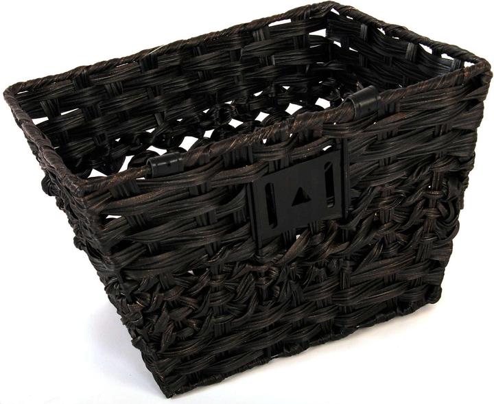 Actual product image Volare Practical woven bike basket for children's bikes - Comfortable and stylish storage on bike tours.