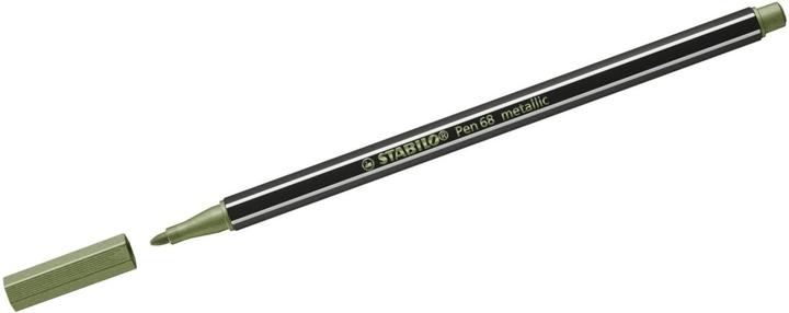 Actual product image STABILO Pen 68 Premium Metallic Felt Pen (Light green, 1 x)