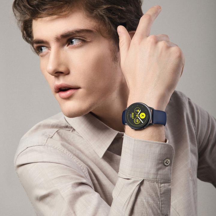 Image du produit Cadorabo Bracelet pour Samsung Galaxy Gear (22 mm, Silicone)