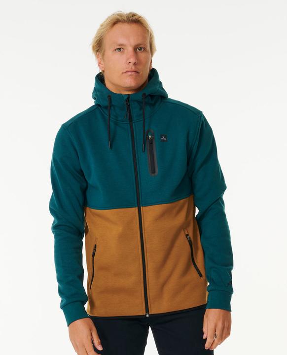 Produktbild Rip Curl Anti Series - Sweatshirt mit durchgehendem Reissverschluss „Departed“ (XL)
