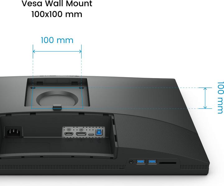 Produktbild BenQ 61,2cm SW242Q 16:10 DP/HDMI/DVI gr.lift/piv. WUXGA (2560 x 1600 Pixel, 24.10")