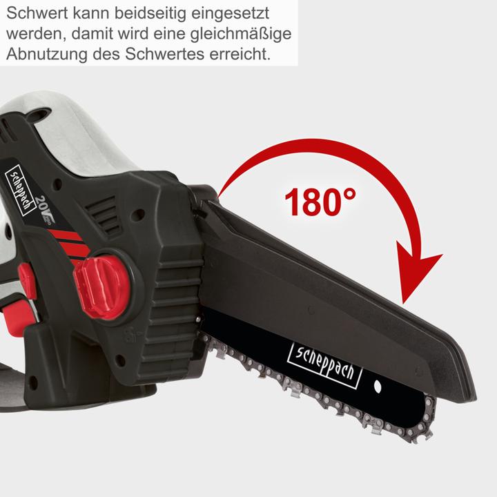 Actual product image Scheppach PCS6-20PROS (Battery chain saw)