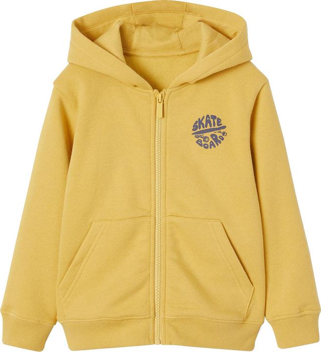 Vertbaudet Jungen Kapuzensweatjacke BASIC mit Recycling-Polyester (98)