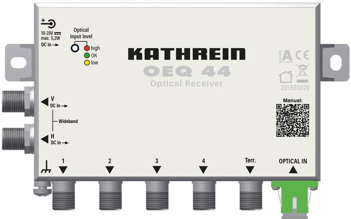 Actual product image Kathrein KATH Optical receiver