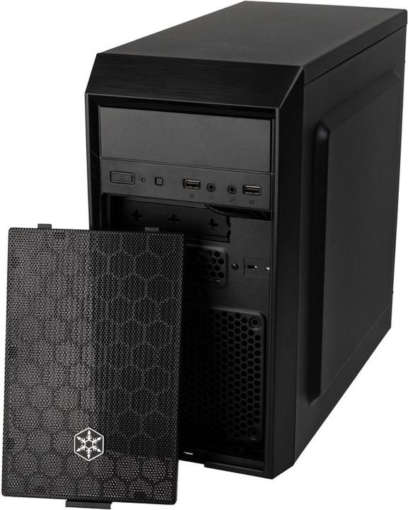 Actual product image Silverstone Precision PS16 Micro-ATX case (mATX)