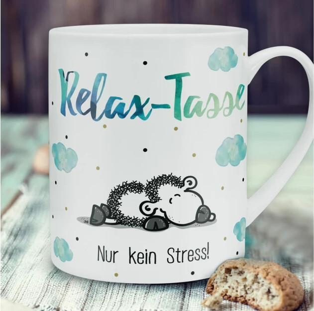 Image du produit Sheepworld Tasse à café Relax 600 ml, 1 pièce, Blanc (600 ml, 1 x)