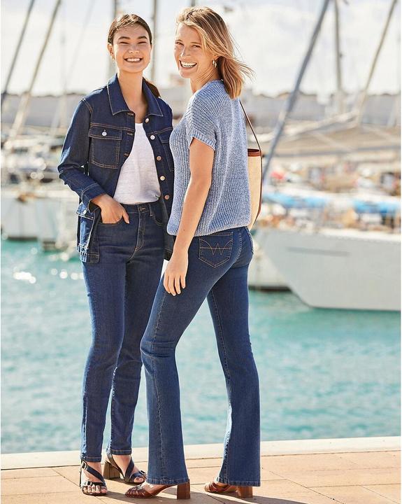 Immagine prodotto Anne Weyburn Giacca di jeans con taglio dritto (38)