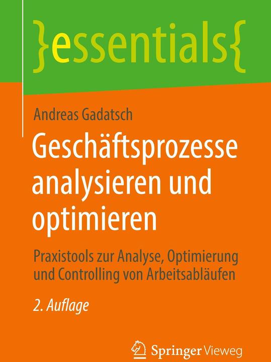Produktbild Geschäftsprozesse analysieren und optimieren (Deutsch, Andreas Gadatsch, 2022)