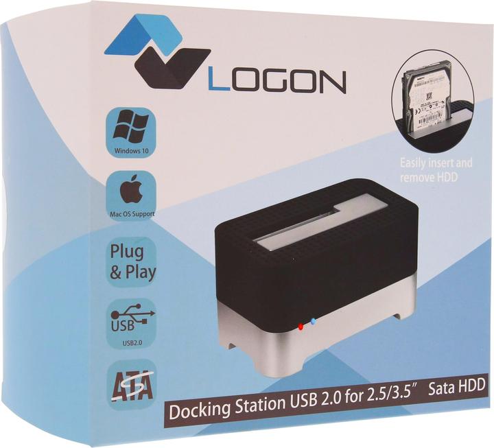Immagine prodotto Logon Docking Station USB 2.0 For (3.5", 2.5")