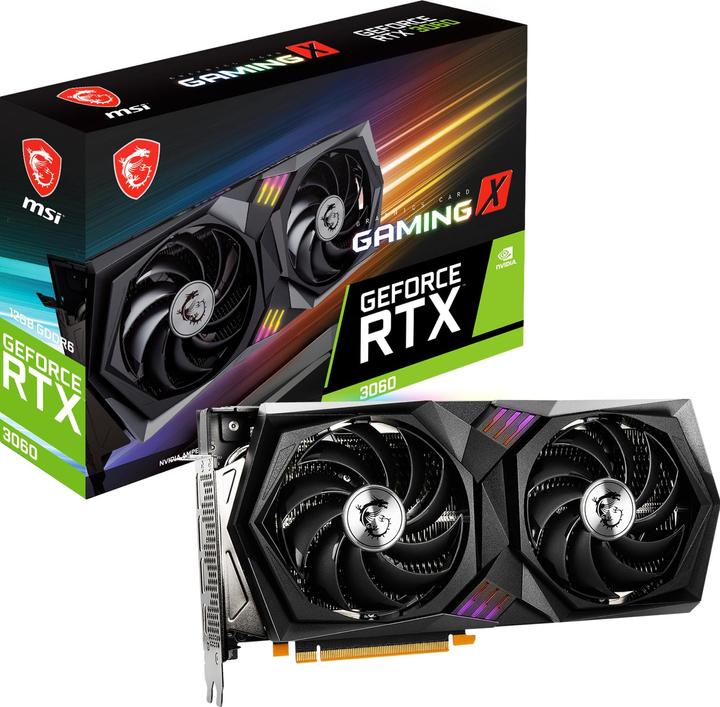 MSI GeForce RTX 3060 Gaming X 12G (12 GB)