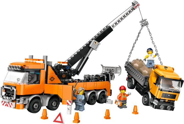 Image du produit LEGO Le remorqueur avec grue pour poids lourd (60467, LEGO City)