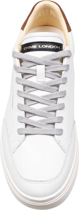 Produktbild Crime London Crime leather sneakers white and tan color (43)