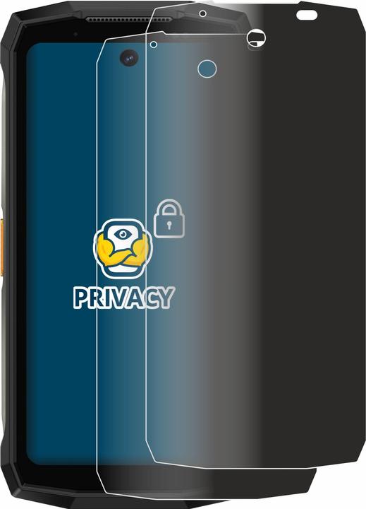 Actual product image BROTECT Anti-spy privacy film Blue light protection film (2 Piece, Ulefone Armor Mini)