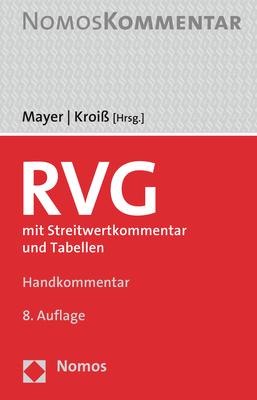 Image du produit Loi sur la rémunération des avocats (Allemand, Hans-Jochem Mayer, Ludwig Kroiss, 2021)