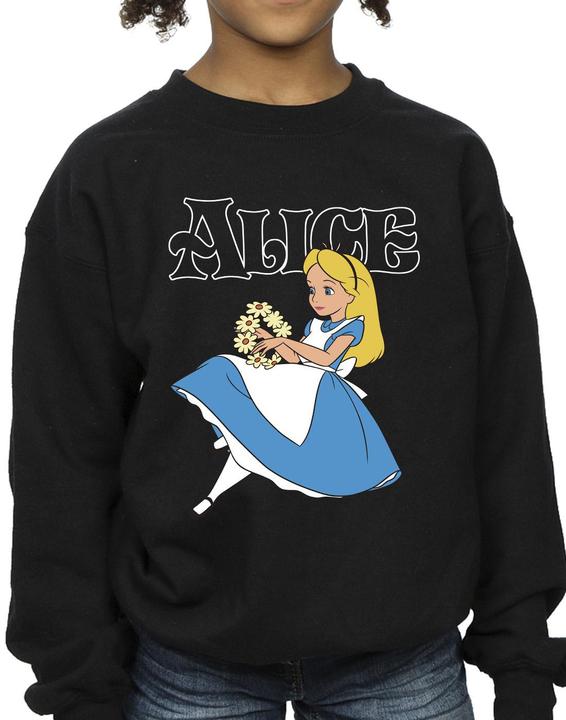 Produktbild Disney Alice In Wonderland Flowers Sweatshirt Mädchen (140, 146)