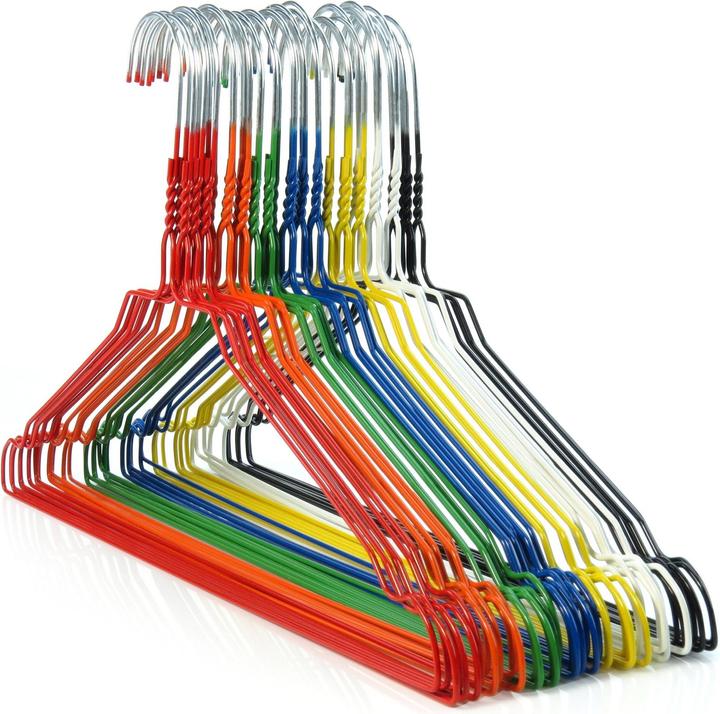Immagine prodotto Hangerworld 100 Appendiabiti in filo zincato da 40 cm (100 x)