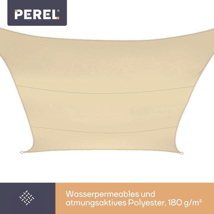 Image du produit Perel Voile solaire perméable à l'eau (360 x 360 cm)