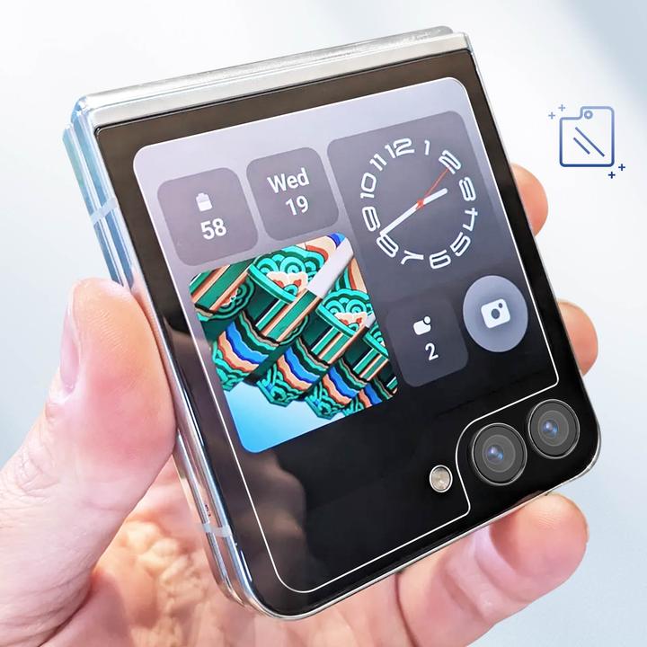 Image du produit Samsung Film de protection frontale (2 pièce(s), Samsung Galaxy Z Flip5)