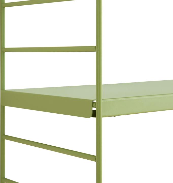 Actual product image En.Casa Modular wall shelf Strängnäs set of 4 olive green