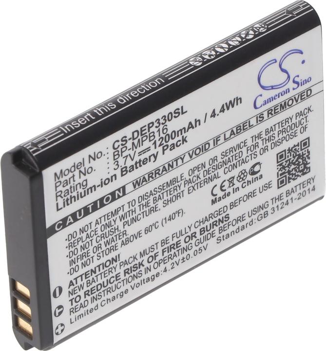 Actual product image hagenuk Fono 3 Battery, BP-MPB16, DR6-2009, DR11-2009