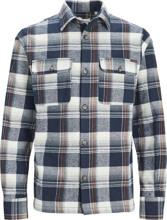 Actual product image Jack & Jones Jjdarren Flannel Check Overshirt Ls Jnr (152)