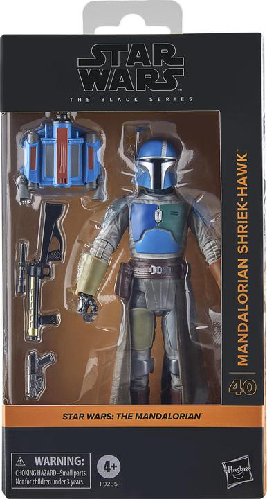 Immagine prodotto Hasbro Star Wars: The Mandalorian Black Series figurine Mandalorian Shriek-Hawk