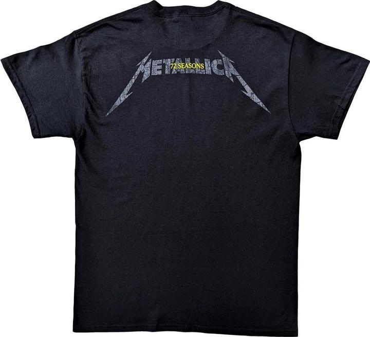 Produktbild Metallica Unisex Adult 72 Seasons Charred Logo T-Shirt (L)