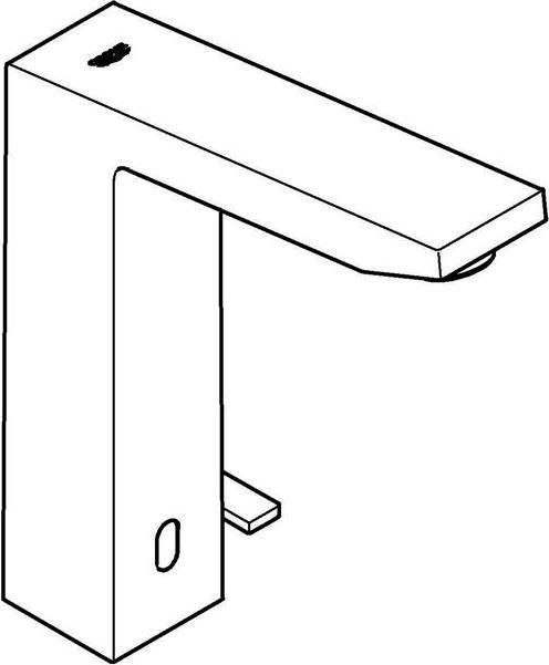 Image du produit Grohe Eurocube E Mitigeur de lavabo à infrarouge avec régulation de température, alimentation secteur