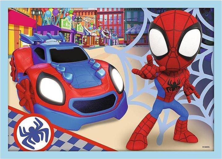Image du produit Trefl Puzzle 4 en 1 - Marvel Spidey (71 pièces)