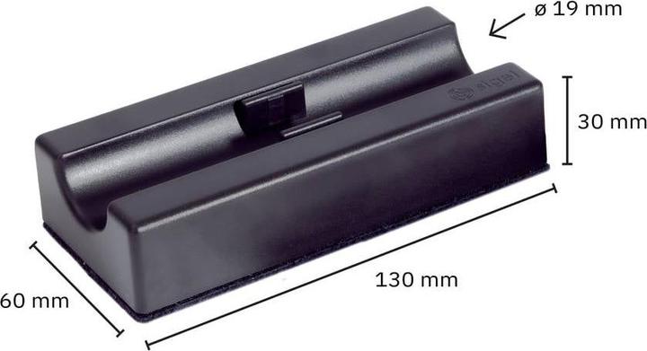 Produktbild Sigel Whiteboard Zubehör-Set (B x H) 130 mm x 60 mm Schwarz BA151 (Schwarz, 4 x)