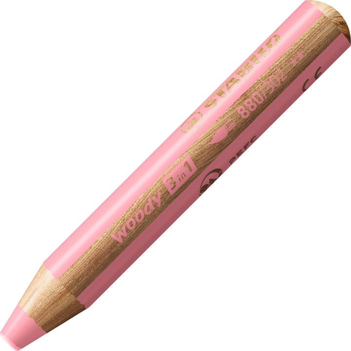 Immagine prodotto STABILO matita colorata woody 3 in 1 (Rosa pastello, 1 x)