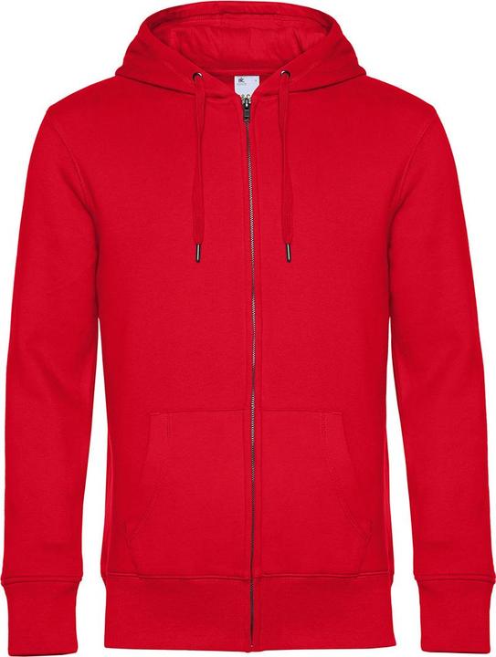 B&C Kapuzenpullover Durchgehender Reissverschluss