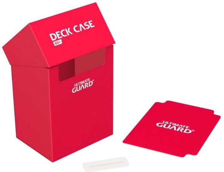 Produktbild Ultimate Guard UGD010258 - Kartenbox - für 80+ Karten, Standardgrösse, rot