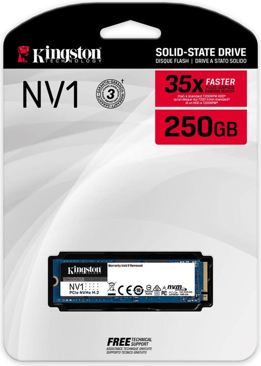Immagine prodotto Kingston NV1 (250 GB, M.2 2280)