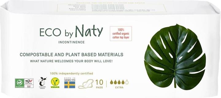 Immagine prodotto Naty Incontinenza biologica Extra 10 pezzi (1 x, Grande)