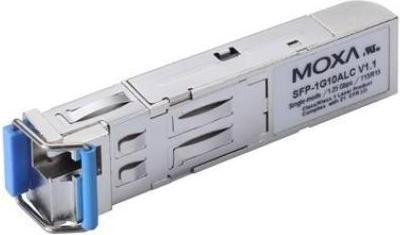 Actual product image Moxa SFP-1G10ALC-T - WDM type (BiDi) SFP module with 1 1000BaseSFP port with LC connection