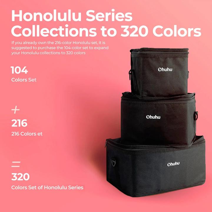 Produktbild Ohuhu Honolulu Kunstmarker (Multicolor, 320 x)